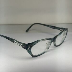Diva by Eastern States‎ Eyeglasses Frames Only 5448 C.C02 53-18-143 Green